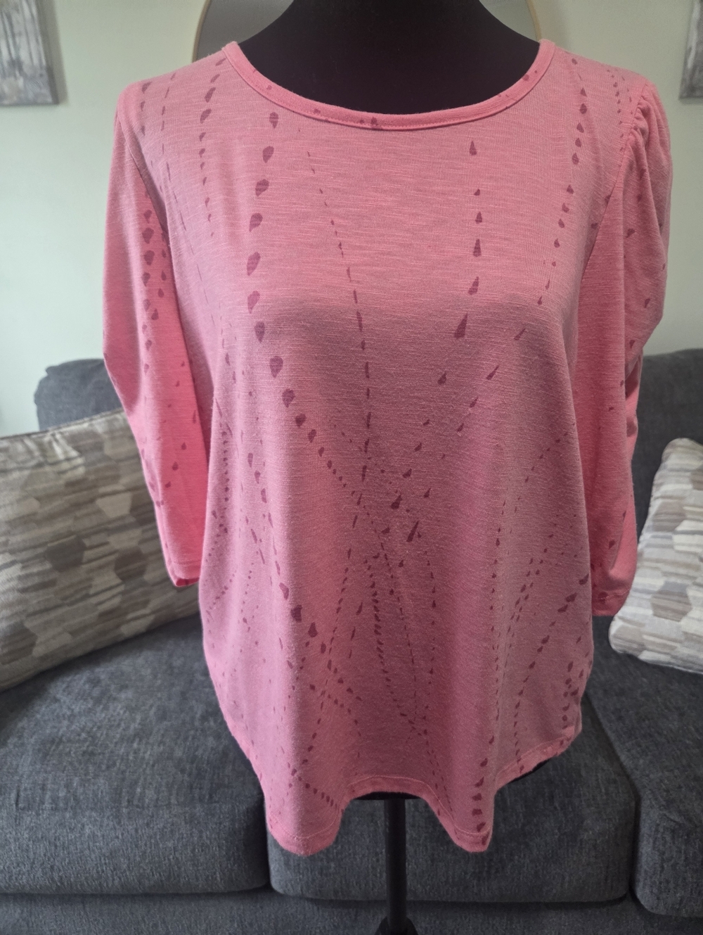 Democracy Pink Lightweight Women's Top